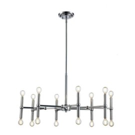 Monteaux Lighting 16 Light Chandelier Chrome Finish DC-C4740