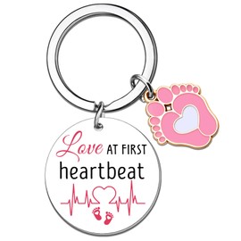 Gender Reveal Gifts for Parents To Be Baby Announcements Ideas New Parents Gifts for Couples Mom To Be Gift for Pregnant Friend Baby Coming soon Keychain for Her Him