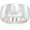 GUESS Basic Wide Band Ring, Size 7, Crystal;