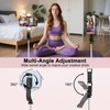 Vemfay 2 in 1 Selfie Stick Anti Shake Retractable Bluetooth