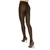 Melas Mujer opaco de microfibra Shaper Tights, Azul marino oscuro,
