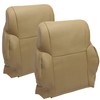 KUAFU 2PC Seat Top Cover Tan Compatible with 1996 1997