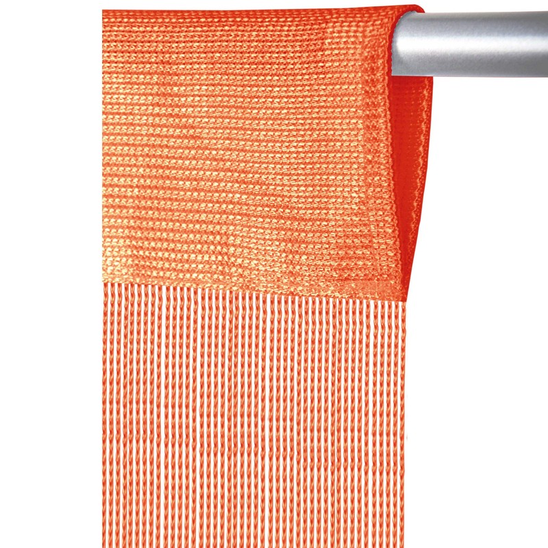 Arsvita Orange String Curtain Bistro Curtain 150 x 60 cm
