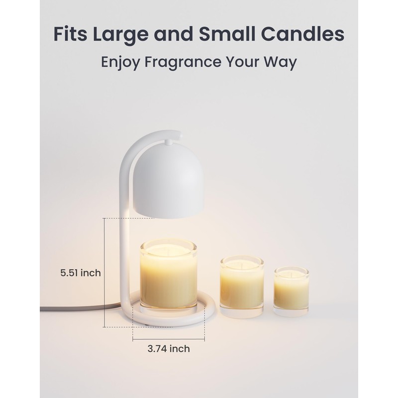 SwitchBot Smart Candle Warmer Lamp with Timer & Voice Control