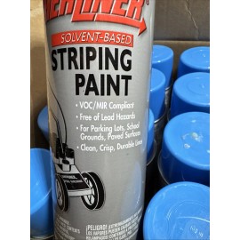 Sherwin-Williams CASE OF 12 Sherwin Williams Striping Paint Spray 18 Oz Handicap Blue 160-0022