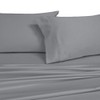 Royal's Solid Gray 1000 Thread Count 5pc Split-King: Adjustable King