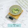 PantryPro Bamboo Platform Digital Kitchen Scale - 11 pounds Capacity