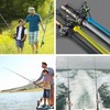 6 PCS 7ft Braided Mesh Fishing Rod Sleeve Protector |