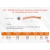 SÜA - (3 PACK) 6290-G Oxy/Propane, Natural Gas, Propylene Bent
