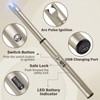 Navpeak Electric Candle Lighter Windproof USB Rechargeable Flameless Long Neck