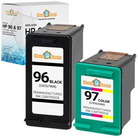 For HP 2PK For HP 96 97 Ink Cartridge for PhotoSmart 2710 2710xi 8049 8050 8150
