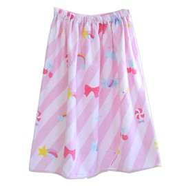 Teddy Wrap Towel for Kids, Girls and Boys, 60cm Rolled Towel, Bath Towel, Pool Towel towel018 60×120cm Candy×Rainbow