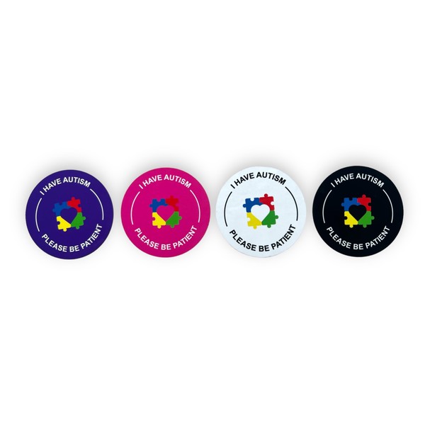 Autism Awareness Stickers - I Have Autism Please Be Patient