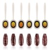 Mwoot 6 Piece Nail Magnet Tool, 3D Magnetic Stick for