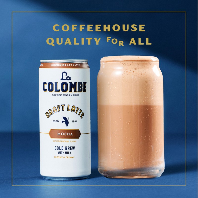 La Colombe, Latte Draft Mocha 4 Count, 36 Fl Oz