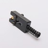 Unxuey Guitar Tremolo Saddles, 6 Pcs Electric Guitar Roller Bridge