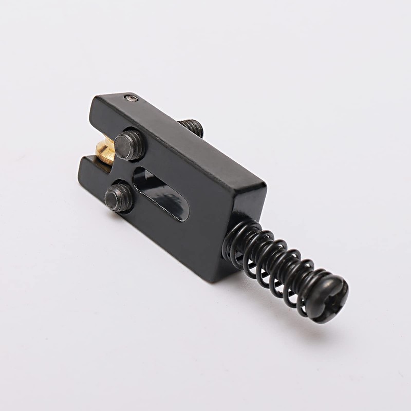 Unxuey Guitar Tremolo Saddles, 6 Pcs Electric Guitar Roller Bridge