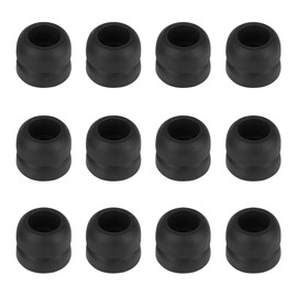 DMZHY Earbud Tips Replacement Earbud Tips Earbud Replacement Tips Earbud Tip Headphone Earbud Tips Earbuds Rubber Tips Double Flange Ear Tips Fit for Beats Fit Pro Ear Tips Buds 6 Pairs Black S Size