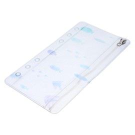 OSALADI Zipper Folders for Planner PVC Business Card Zipper Pouch Lightweight Scrapbooking Bag for Organizing Documents and Tickets