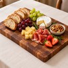 Wood Cutting Board for Food Prep – Double-Sided Thickened Rectangle