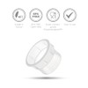Maymom Shield Converter Aka Pump Connector Bushing, Compatible with Zomee/BabyBuddha/NCVI
