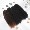Curly Clip in Hair Extensions, Urbeauty Pink Mango 6 PCS