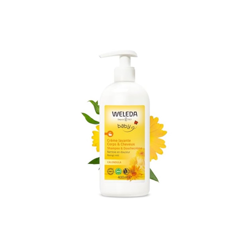 Weleda Baby wash cream Body & hair Calendula 400 ml