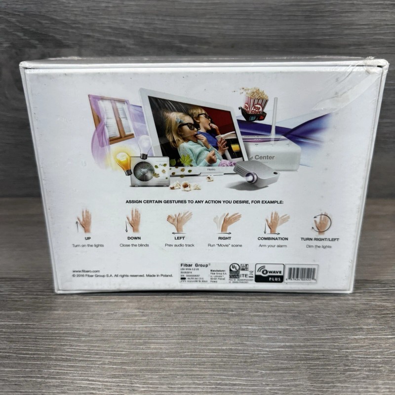 FIBARO Swipe FGGC-001 White Z-Wave Plus Gesture Controller - 908