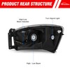 AXLAHA 2006-2008 Dodge Ram Headlights Assembly for 2006 2007 2008