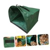 Parliky 2pack Semicircular Dustpan Design Garden Bags Lawn and Leaf
