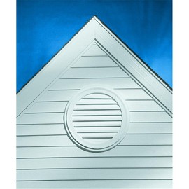 Alcoa Home Exteriors RDGV22 PW 22'' Round Gable Vent