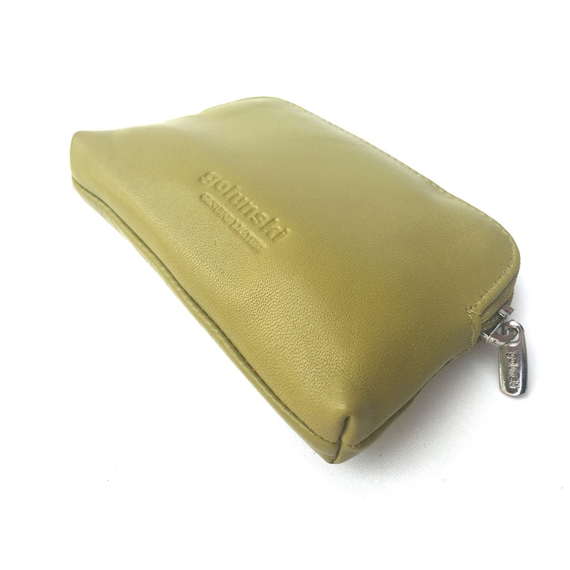 Golunski 327 Small Super Soft Leather Credit Card,Coin Zip Purse