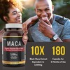 Herba Organic Black Maca Root for Men 3500mg – 180