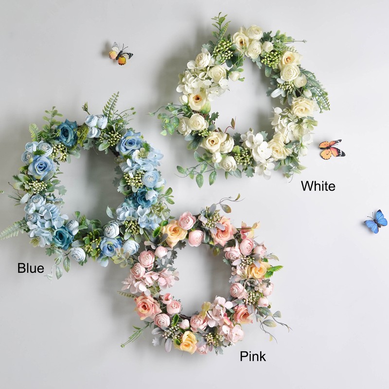 Fake Flower Simulation Garland Plastic Fake Flower Interior Door Wall