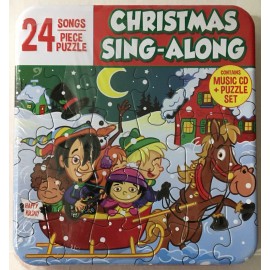 Christmas Sing-Along - 24 Songs and Piece Puzzle (New Sealed See Pictures!)