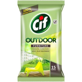 Cif Outdoor Furniture Wipes 15 Piece