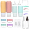 4 Pack Travel Bottles for Toiletries, TSA Approved, Travel Size
