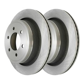 AutoShack Rear Brake Rotors Pair of 2 Driver and Passenger Side Replacement for 2012 2013 2014 2015 2016 2017 2018 Ford F-150 2.7L 3.0L 3.3L 3.5L 3.7L 5.0L 6.2L V6 V8 4WD AWD RWD R780978PR