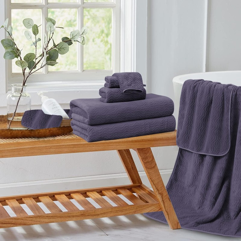 4 Piece Bath Towel Oversized Bath Sheet 35"x70" Bathroom Towel