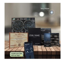 Star Name Registry Standard Star Package. Name a UK visible star