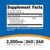 Nutricost Ginger Root Extract 2,200mg, 240 Capsules - Gluten Free,
