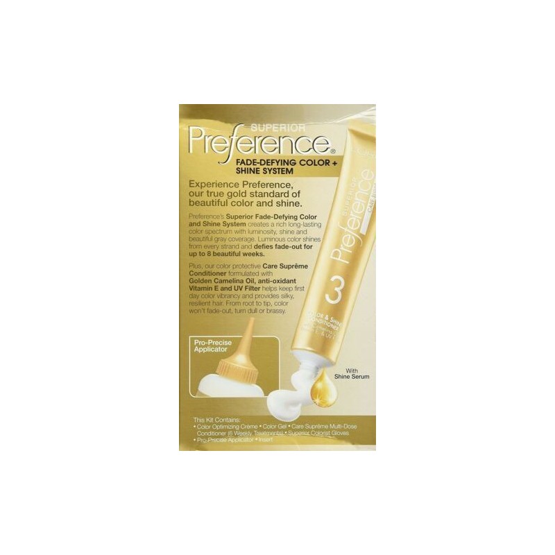 L'Oréal Loreal Superior Preference Hair Color Fade Defying 8 Medium