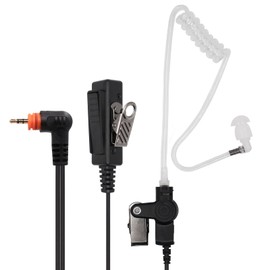 SL300 Radio Earpiece Headset Compatible for Motorola SL300 SL7550 7580 7590 SL4000 SL3500e SL1K SL1M walky Talkies 1 pin Headset Mic PTT with Acoustic Tube