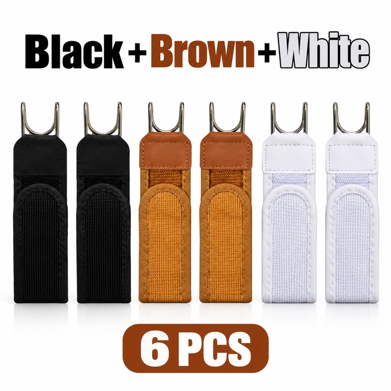Buckleless Elastic Belt for Men – Adjustable Hook Closure for
