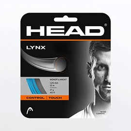 HEAD Lynx Blue Monofilament Tennis String, 16g / 1.30mm (8 Sets)