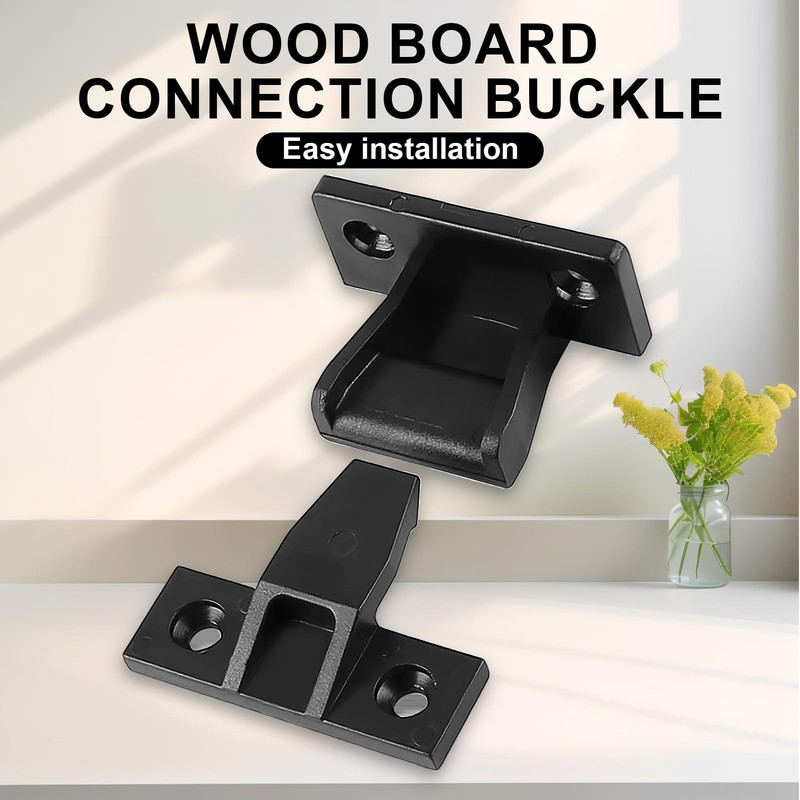 4 Pairs Keku Drop On,Hook Push in Plinth Fasteners Fittings