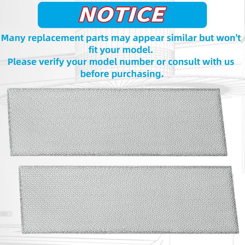 S99010370 Range Hood Filter Replacement for Broan PM250, PM390, 99010370,