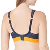 Panache Women's Non-Wired Sports Bra, Navy Orange, 38B