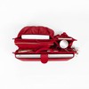 ToteSavvy Deluxe Bag Organizer Insert - Color: Luxe Red