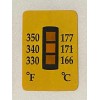 OMEGA 30-Pack Omega 3 Point Irreversible Temp Label (330F-350F /